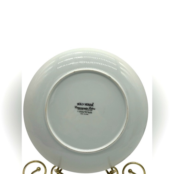 Vintage Holly Hobbie Decorative Mother's Day 1973 Plate with Gold Trim - Picture 4 of 5